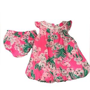 Lilly Pulitzer Girls' Baby Paloma Bubble Dress (Infant) 18-24 months
